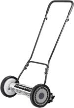 Push Reel Lawn Mower, American Lawn Mower Company 1815-18 18-Inch 5-Blade , 18-Inch, 5-Blade, Black