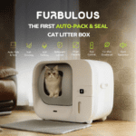 Furbulous - True Odor-Free Self Cleaning & Packing Litter Box, Automatic Cat Litter Box with Self-Pack, Refill System, APP Control - White - Image 2