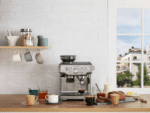 Breville Barista Express Espresso Machine combines a built-in grinder, 15-bar pressure system, and milk frother for rich, café-quality espresso at home. - Image 6
