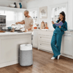 Blueair - Blue Pure 211i Max 3000 Sq. Ft HEPASilent Smart Extra-Large Room Air Purifier - White/Gray - Image 5