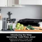 Ninja - NeverClog Cold Press Juicer - Charcoal - Image 7