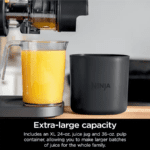 Ninja - NeverClog Cold Press Juicer - Charcoal - Image 6