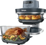 Ninja - Crispi Pro 6-in-1 Countertop Glass Air Fryer - Cyberspace - Image 2