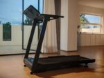 WELLFIT Auto Incline Treadmill, 15% Incline Heavyduty Treadmill with Pulse Sensor, 4.5HP, 10 MPH, 500 lbs Capacity, 20'' x 55'' Running Area Treadmills with Bluetooth Player & LED Display - Image 7