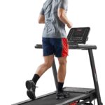 Sunny Health & Fitness Treadmill Elite Smart Auto Incline for Home Use, Wide Running and Walking Deck, Flex Shock Suspension with 300 LB Weight Capacity Bluetooth SunnyFit App