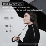 Sony - WH-1000XM6- Best Wireless Noise Cancelling Headphones - Black - Image 5