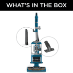 Shark Upright Vacuum, Navigator Lift-Away with Self-Cleaning Brushroll, HEPA Filter, Swivel Steering, Upholstery Tool & Pet Crevice Tool, Perfect for Pets & Multi-Surface, Teal