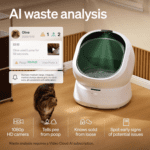 PETLIBRO Automatic Litter Box with Accessories Kit, Large Open-Top Self Cleaning Litter Box with AI-Camera Waste Analysis, Multi-Cat Recognition, Usage Tracking and Auto Odor Control - Image 8