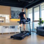 The XTERRA Fitness Sport Series Smart Treadmill delivers powerful performance with a 3.25 HP motor, 12 MPH speed, Bluetooth app connectivity, cushioned running deck, and foldable space-saving design. - Image 9