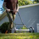 Push Reel Lawn Mower, American Lawn Mower Company 1815-18 18-Inch 5-Blade , 18-Inch, 5-Blade, Black - Image 7