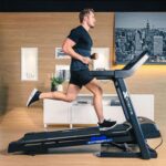 The XTERRA Fitness Sport Series Smart Treadmill delivers powerful performance with a 3.25 HP motor, 12 MPH speed, Bluetooth app connectivity, cushioned running deck, and foldable space-saving design.