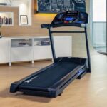 The XTERRA Fitness Sport Series Smart Treadmill delivers powerful performance with a 3.25 HP motor, 12 MPH speed, Bluetooth app connectivity, cushioned running deck, and foldable space-saving design. - Image 8