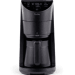 GE Profile - Grind and Brew 10-Cup and Single Serve Brewer with 6 Option Adjustable Burr Grinder - Carbon Black
