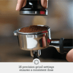 Breville Barista Express Espresso Machine combines a built-in grinder, 15-bar pressure system, and milk frother for rich, café-quality espresso at home. - Image 8