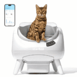 CatLink - Open Top Self-Cleaning Litter Box, Multi-Cat, Anti-Pinch, Health Monitor, App Control
