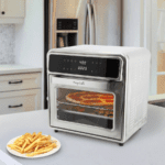 MegaChef - 21.13 Quart Stainless Steel Digital Electric Multi-Function Air Fryer and Counter Top Oven - Silver - Image 2