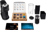 Nespresso - Vertuo Next Premium by Breville with Aeroccino3 - Classic Black - Image 4