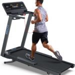 WELLFIT Auto Incline Treadmill, 15% Incline Heavyduty Treadmill with Pulse Sensor, 4.5HP, 10 MPH, 500 lbs Capacity, 20'' x 55'' Running Area Treadmills with Bluetooth Player & LED Display