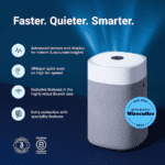 Blueair - Blue Pure 211i Max 3000 Sq. Ft HEPASilent Smart Extra-Large Room Air Purifier - White/Gray - Image 6