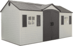 Lifetime Outdoor Storage Shed, 8 x 15 Foot, Desert Sand