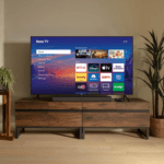 Roku Smart TV 2026 – 55-Inch Select Series, 4K QLED TV – Roku TV with Voice Remote – Flat Screen QLED Television with Wi-Fi for Streaming Live Local News, Sports, & Movies – Bluetooth Headphone Mode - Image 6