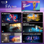 Hisense 75" E6 Cinema Series Hi-QLED 4K UHD Smart Fire TV (75E6QF, 2025 Model) - AI Light Sensor, Dolby Vision · Atmos, Voice Remote with Alexa, Motion Rate 120, HDR 10+ Adaptive, Game Mode Plus - Image 5